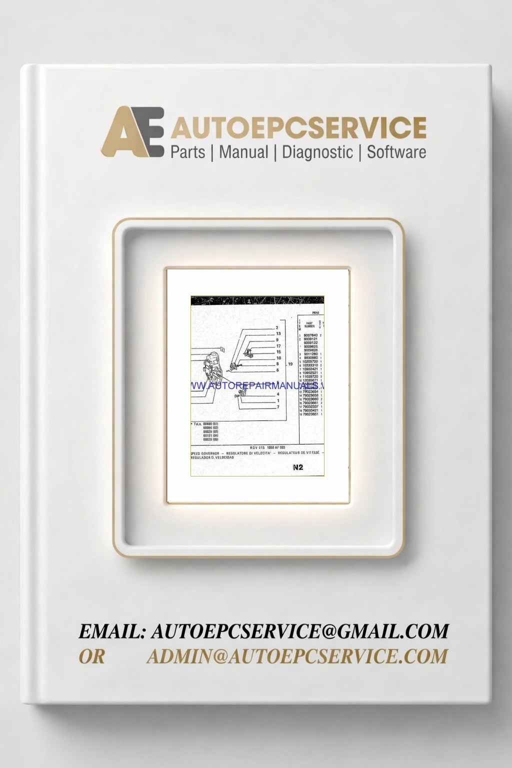 Fiat Allis Track excavator Full Set Parts Manual DVD2 Download