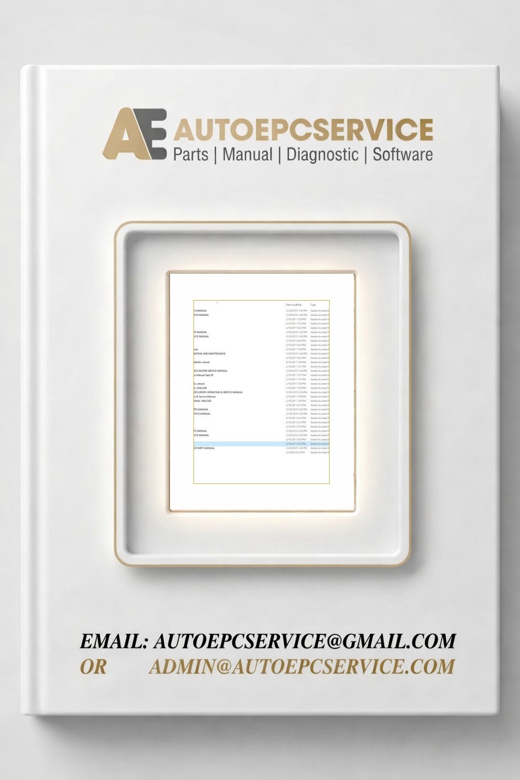 HANIX Service Manual Full CD1 Download