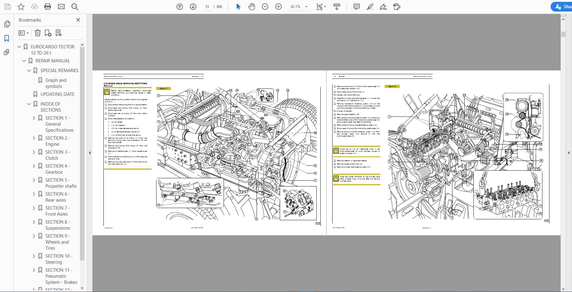 Iveco Truck Full Package Service Manual Dvd13