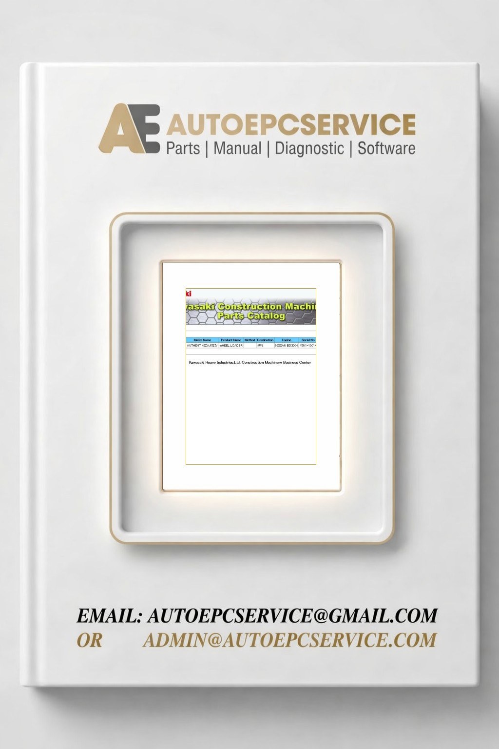 Kawasaki Construction Machinery PartsCatalog 2010 English and Japanese2 Download