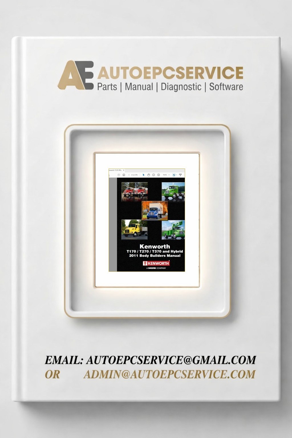 Kenworth T170 T270 T370 and Hybrid PDF Body Builders Manual 2011 1 Download