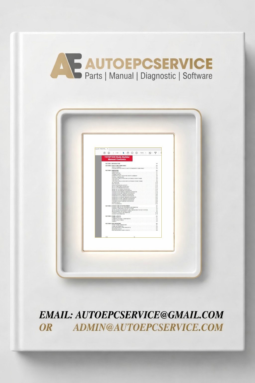 Kenworth T440T470 PDF Body Builder Manual 2010 2 Download