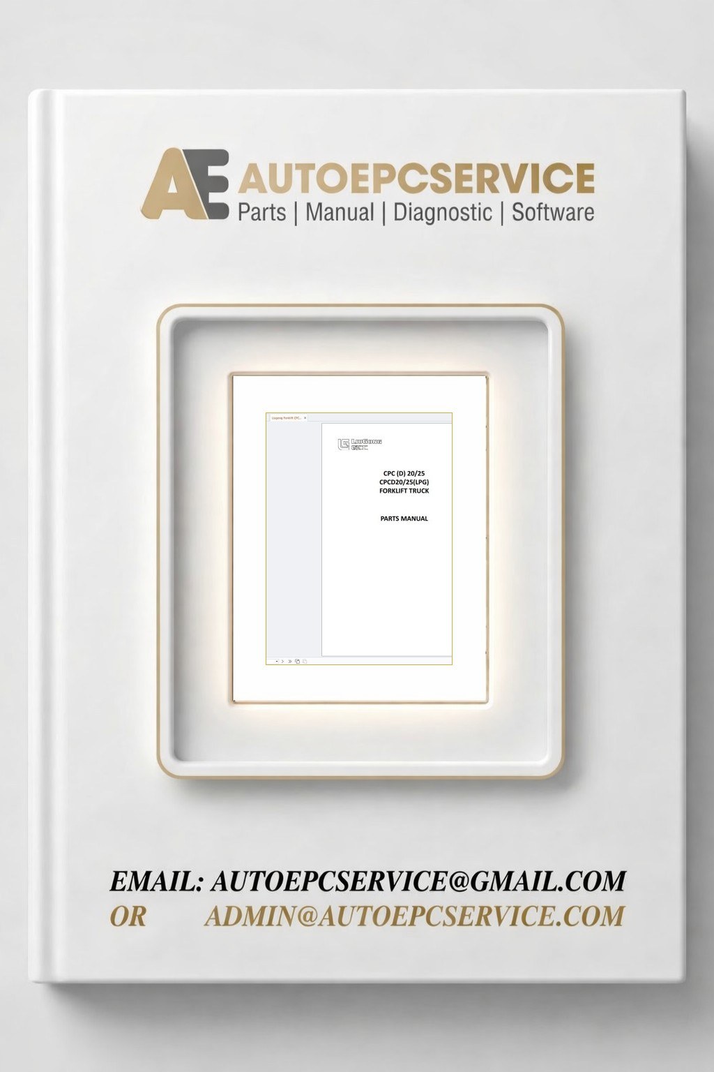 Liugong Forklift CPCD20 CPCD25 CPC20 CPC25 LPG Parts Manual and Schematics 1 Download