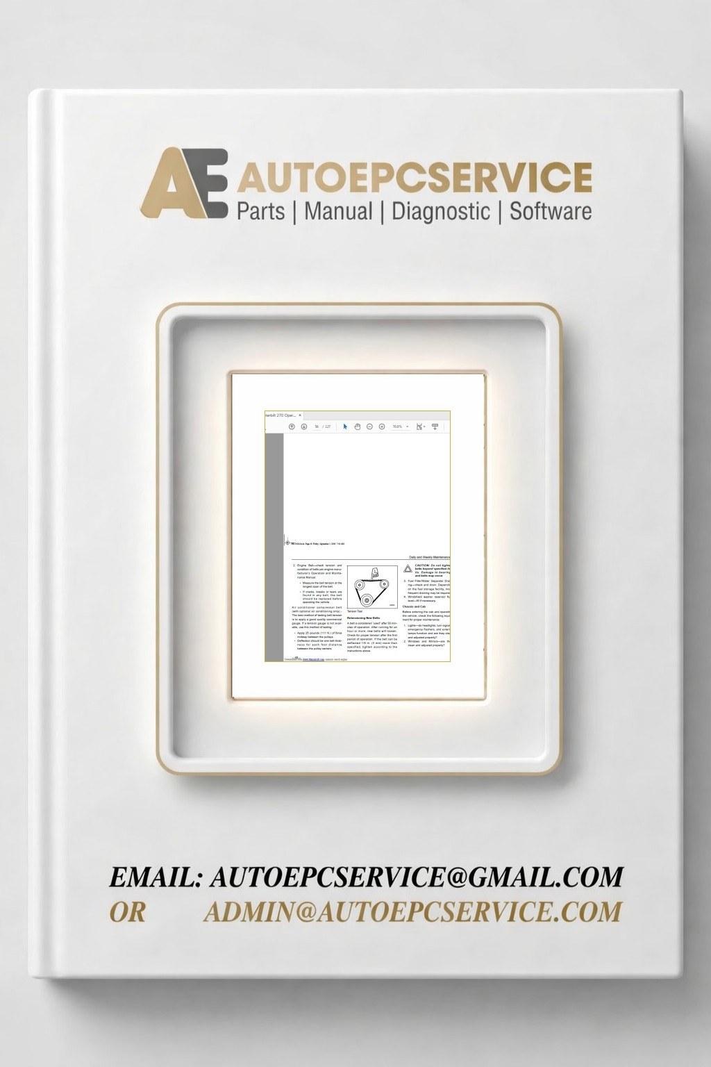 Peterbilt 270 Operators Manual 2 Download