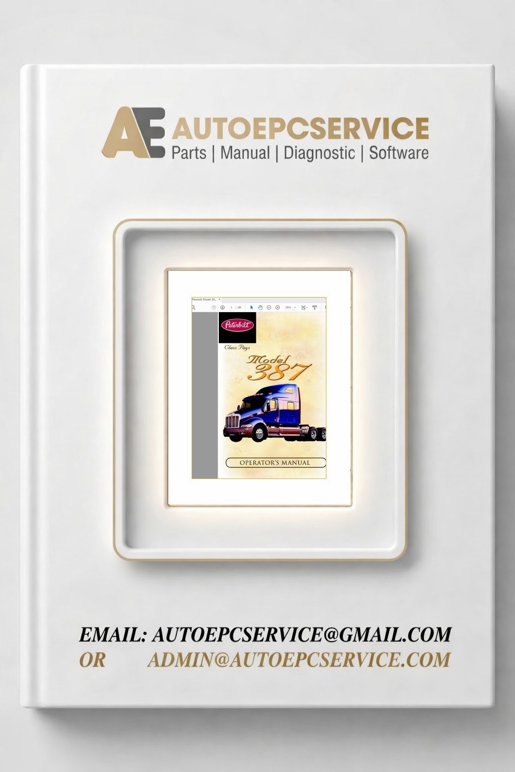 Peterbilt Model 387 Operators Manual prior to 12 06 1 1 Download